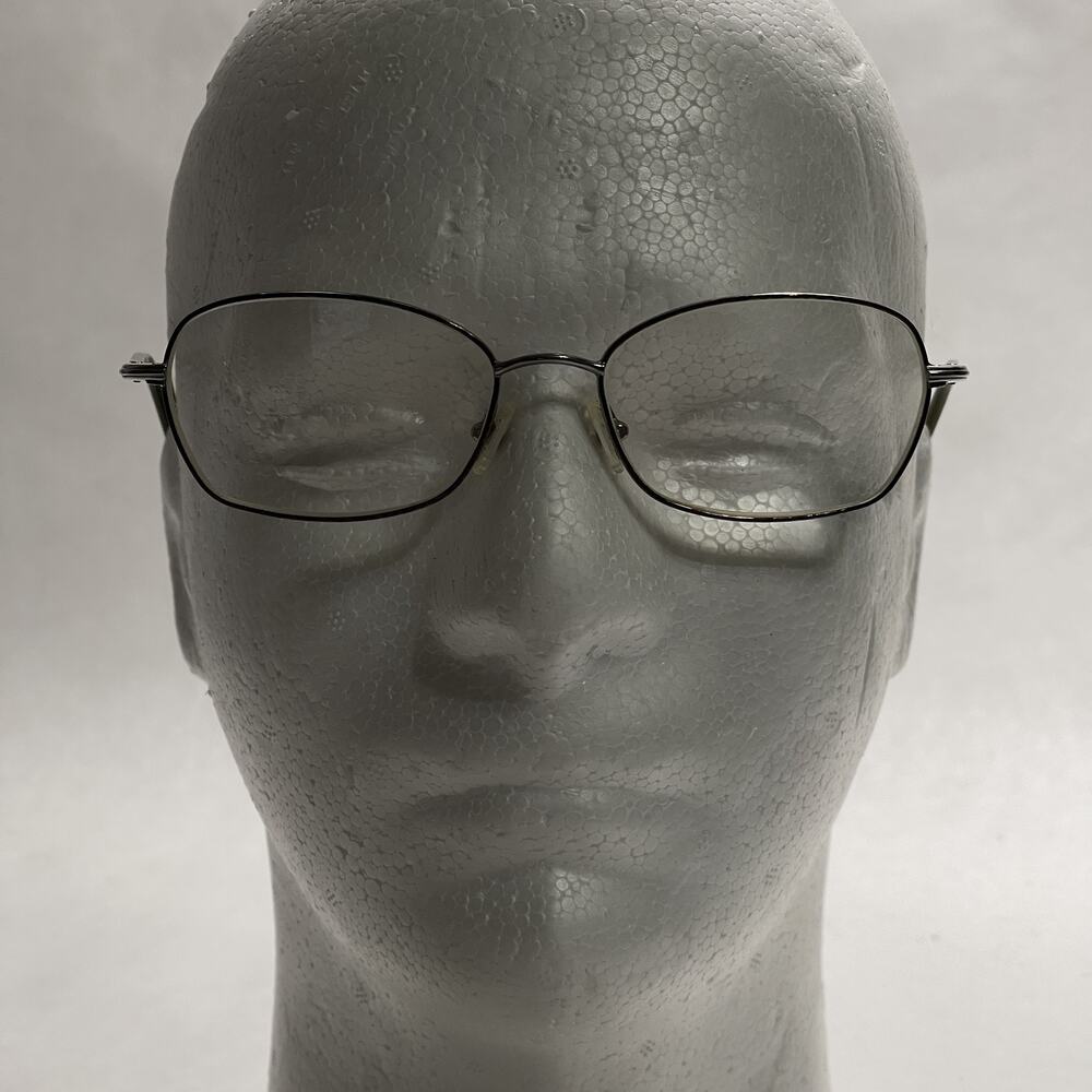 Vintage Safilo Elasta 4781 Eyeglasses Made In Italy Rose Gold Metal Frame 130mm